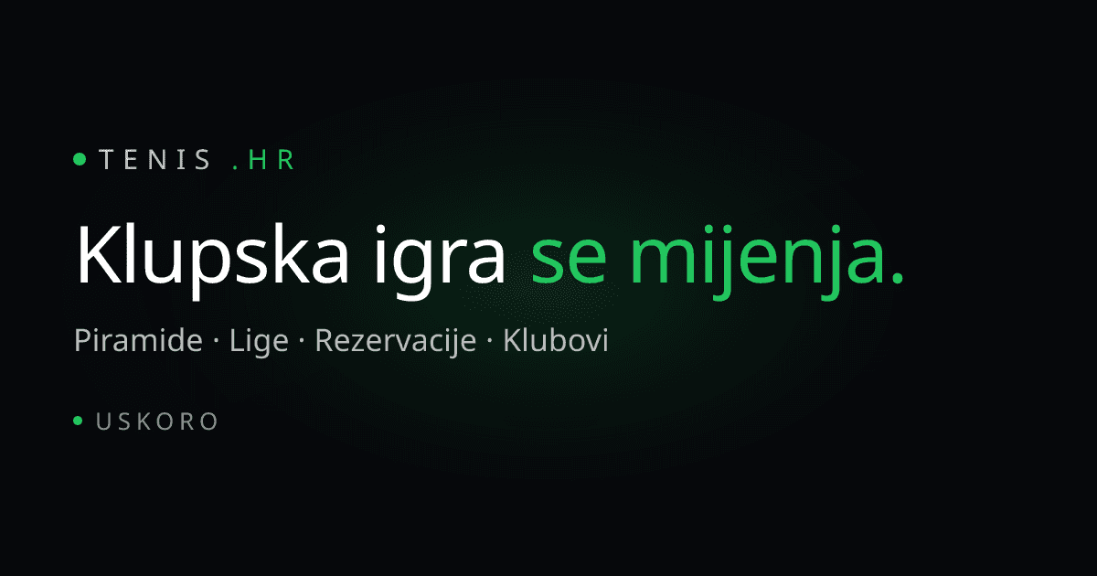 Tenis.hr — pregled